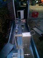 RVS Wasbak met Kranen  Zeepdispensers wastrog, Ophalen