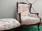 Nieuw Showmodel Fauteuil met voetenbankje, Ophalen, Nieuw, 50 tot 75 cm