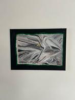 HAWK EYE; acryl op doek, 30 cm X 40 cm, gesigneerd, Ophalen of Verzenden