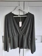 NIEUW! Cane & Cane Groene Lurex Glitter Top Maat M, Maat 38/40 (M), Nieuw, Ophalen of Verzenden, Lange mouw