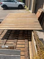 Hardhouten vlonders vlondertegels 100 x 100 cm, 39 m2, Ophalen, Hout