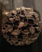 Schattig Metalen tinnen onderzetter Pewter, Ophalen of Verzenden, Gebruikt, Glas of Kopje