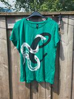 Shoeby tshirt shirt maat xl 42 groen slang, Maat 42/44 (L), Ophalen of Verzenden, Zo goed als nieuw, Korte mouw