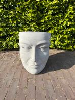 Betonnen gezicht bloempot 40x50cm, Huis en Inrichting, Woonaccessoires | Vazen, Ophalen of Verzenden, Nieuw, Minder dan 50 cm
