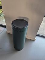 Brabantia touch bin 30 liter kleur pine green, Huis en Inrichting, Woonaccessoires | Prullenbakken, Ophalen, 50 tot 75 cm, Zo goed als nieuw
