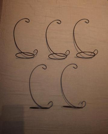 5 kerst ornamenten ornament standaard standaarden NIEUW  beschikbaar voor biedingen