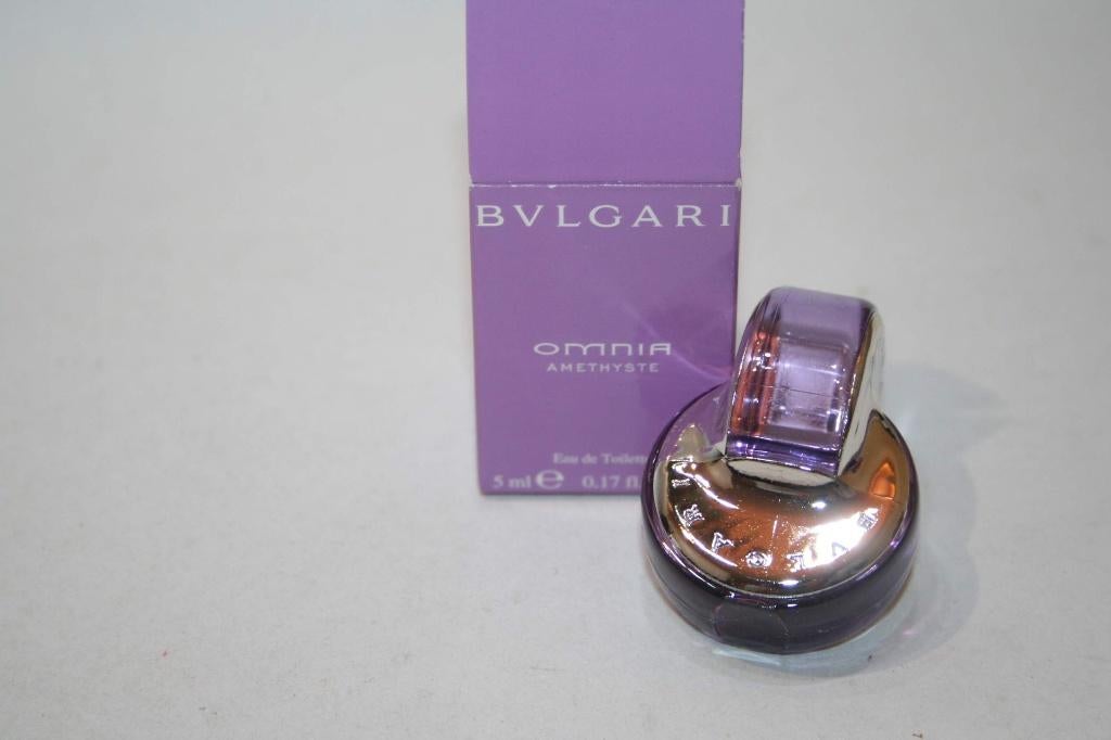 Miniatuur Bvlgari Omnia Amethyste EdT 5 ml nieuw & OVP, Verzamelen, Verzenden, Nieuw, Miniatuur, Gevuld
