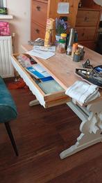 Schattig Eettafeltje met 2 Stoelen, Antiek en Kunst, Antiek | Meubels | Tafels, Ophalen