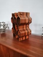 Retro jaren 60 design wijnrek Thorsten Johansson, Zweden, Ophalen