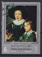 Jemen Schilderij Rubens, Ophalen of Verzenden, Gestempeld, Midden-Oosten