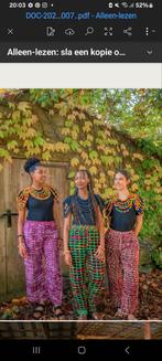 Unieke kleding voor djembe groepen voor mannen en vrouwen, Ophalen of Verzenden, Nieuw, Overige merken