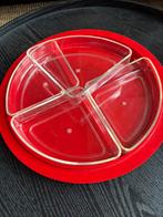 Vintage / retro hapjesschaal / serveerschaal André Morin, Ophalen of Verzenden, Huis en Inrichting