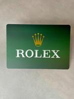 Reclamebord Rolex logo groen 40x57cm aluminium, Ophalen of Verzenden, Nieuw, Reclamebord