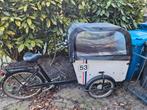 Babboe Elektrische Bakfiets met Werk, 4 kinderen of meer, Gebruikt, Huif, Ophalen