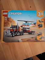 Lego 3 in 1 Creator, 31146 7+. Truck met helicopter, Ophalen of Verzenden, Zo goed als nieuw