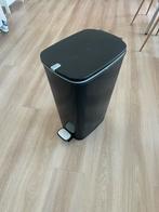 Prullenbak, Ophalen, Gebruikt, Met pedaal, 50 tot 75 cm