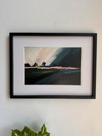 Kunst mid century modern art painting schilderij artwork, Antiek en Kunst, Ophalen of Verzenden