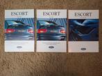 3x autofolder Ford Escort mk5-B RS 2000 en RS Cosworth, Verzenden, Zo goed als nieuw, Ford