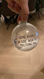 Disney kerstbal Olaf, Ophalen, Overige figuren, Zo goed als nieuw, Beeldje of Figuurtje