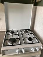 Indesit vrijstaande gaskookplaat met 4 gasbranders, Ophalen, Gebruikt, Minder dan 85 cm, 4 kookzones