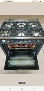 Moei boretti Fornuis 6.pets 90cm kan brengen, 60 cm of meer, Ophalen of Verzenden, Zo goed als nieuw, Gas