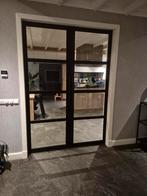 Stalen schuifdeuren met veiligheidsglas, Ophalen