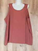 bruin topje maat XXL, Kleding | Dames, Tops, Bruin, Maat 46/48 (XL) of groter, Ophalen of Verzenden, Zonder mouw