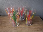 4 vinted coca cola glazen, Glas of Glazen, Ophalen of Verzenden, Overige stijlen, Glas