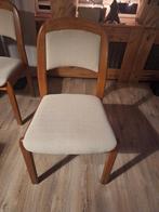 Prachtige Vintage Dyrlund stoelen, Ophalen of Verzenden, Zo goed als nieuw, Bruin, Vijf, Zes of meer stoelen