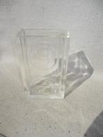 Vintage Guzzini plexiglas vaas design Fabio Manlio Ciocca, Antiek en Kunst, Ophalen of Verzenden