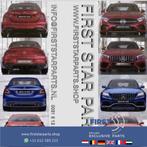 V8 BITURBO LOGO SET ZWART Mercedes C CLS E G GLC GLE S Klass, Gebruikt, -, Ophalen of Verzenden, -