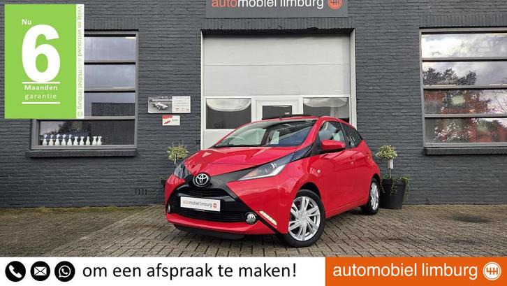 Toyota Aygo 1.0 VVT-i x-wave | OPEN DAK | CAMERA | BLUETOOTH, Auto's, Toyota, Bedrijf, Te koop, Aygo, ABS, Achteruitrijcamera