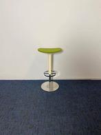 5 x Arper Babar kruk, hoogte verstelbaar, groen/wit/chroom, Ophalen, In hoogte verstelbaar, 60 tot 90 cm, Gebruikt