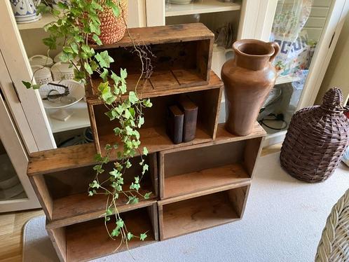 Oude kistjes 6 stuks, Antiek en Kunst, Curiosa en Brocante, Ophalen of Verzenden