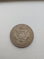Zilveren Kennedy 1/2 dollar munt uit 1967, Postzegels en Munten, Munten | Amerika, Zilver, Ophalen of Verzenden, Losse munt, Noord-Amerika