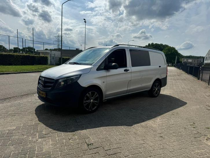 Mercedes-Benz Vito 119 190pk 7G-TRONIC dubbele cabine EX BTW, Auto's, Bestelauto's, Particulier, Mercedes-Benz, Diesel, Automaat
