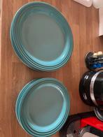 Le creuset borden 12 stuks carribean blue, Huis en Inrichting, Keuken | Servies, Ophalen of Verzenden