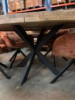 Ronde eettafel 140 cm, Ophalen of Verzenden, Zo goed als nieuw, Rond, 100 tot 150 cm