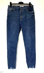 blauwe high waist skinny jeans van Bershka - maat 42, Lang, Blauw, Maat 42/44 (L), Zo goed als nieuw