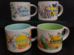 DisneyWorld Starbucks set van 4 mokken, Ophalen of Verzenden, Overige figuren, Nieuw, Servies