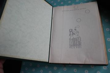 Felix Hess. Tekening Ex Libris in Keesings historisch archie beschikbaar voor biedingen