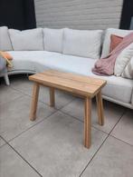ikea houten bankje krukje skogsta, Huis en Inrichting, Krukjes, Ophalen, Gebruikt, Hout