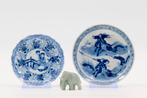 Chinees porselein | Kangxi 18e eeuw schotels 2 st., Antiek en Kunst, Ophalen of Verzenden