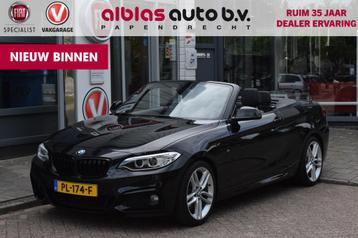 BMW 2-serie Cabrio 220i High Ex.|M-pakket|Leer|Carplay|Deale beschikbaar voor biedingen