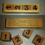 Treiterblokjes – Vintage spel (1968), Ophalen of Verzenden, Huis en Inrichting
