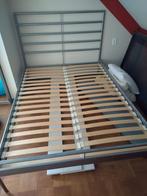 Twijfelaar bed 140x200 met lattenbodem, Huis en Inrichting, Slaapkamer | Bedden, Ophalen, Gebruikt, 140 cm, Twijfelaar