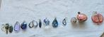 Diverse glazen ketting hangers, Ophalen of Verzenden, Zo goed als nieuw, Overige materialen