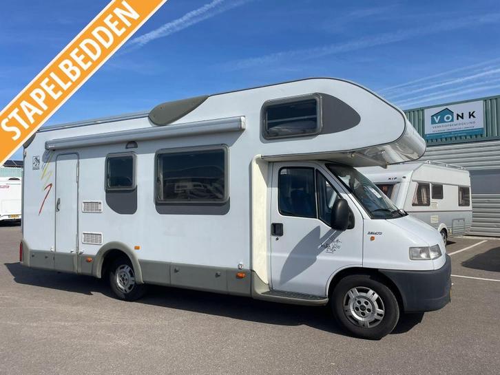 Knaus Sun Traveller 708 K bj 2000 +luifel *gezinscamper!, Caravans en Kamperen, Campers, Bedrijf, tot en met 6, Knaus, Diesel