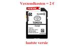 Toyota TNS 510 Navigatie SD kaart ✅ 2020-25 EUROPA, Computers en Software, Navigatiesoftware, Verzenden, Nieuw, Heel Europa, Landkaarten