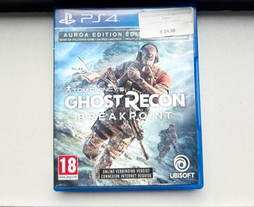 Ghost Recon Breakpoint PS4 - Zo goed als nieuw! beschikbaar voor biedingen